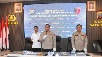 Kapolres Batu Bara Umumkan Kasus Pembunuhan di Hotel Sorake, Tersangka Sudah Ditetapkan”