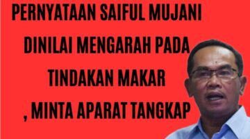 Organisasi Kepemudaan Kecam Keras Pernyataan Saiful Mujani, Tegaskan Mengarah pada Makar dan Ancam Stabilitas Negara