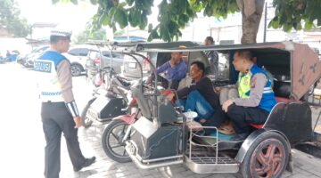 Satlantas Polres Batu Bara gelar “Polantas Menyapa” di RS Sapta Medika – sosialisasi dan himbauan tertib berlalu lintas
