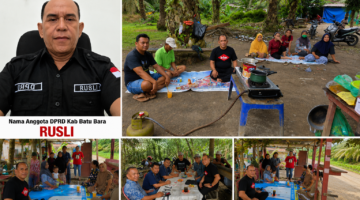 Anggota DPRD Kab. Batu Bara dari Fraksi PDI Perjuangan Rusli temui masyarakat, terima keluhan soal tenaga kerja di MBG