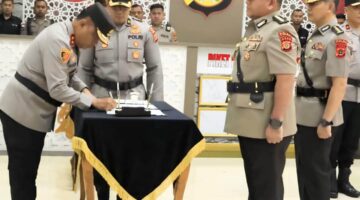 Kapolda Aceh Lantik 7 PJU dan 9 Kapolres di Jajarannya