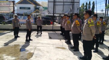 Polsek Blangkejeren dan Pospol Blangpegayon Jalani Gaktibplin dan Tes Urine, Seluruh Personel Negatif Narkoba