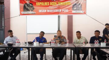Temu Ramah Kapolres Agara Bersama Wartawan dan LSM