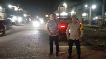 Polsek Talawi Lakukan Patroli Malam – Antisipasi Gangguan Kamtibmas dan Edukasi Anti Pungutan Liar