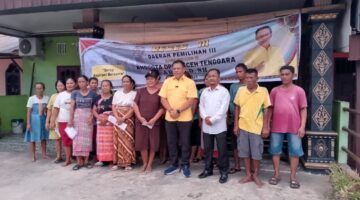 Arnold, S.H. Lakukan Kegiatan Reses di Desa Pardomuan II