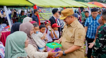 Bupati Baharuddin Apresiasi Keberhasilan TMMD ke – 129, Beri Manfaat Nyata bagi Masyarakat Batu Bara