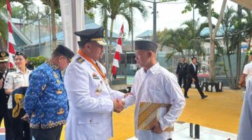 Bersama Forkopimda, Lapas Labuhan Ruku Serahkan Remisi Umum HUT RI Dan Pamerkan Hasil Karya Warga Binaan